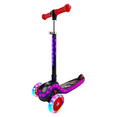 Самокат трёхколёсный Velobibi Star СМК-2829 чёрный 01